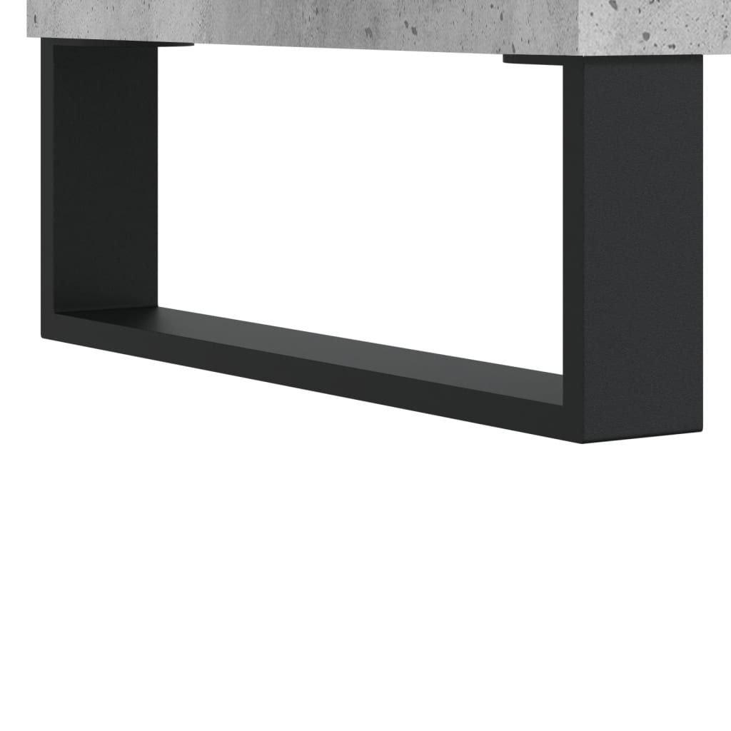 Sapateira 70x36x60 cm derivados de madeira cinzento cimento