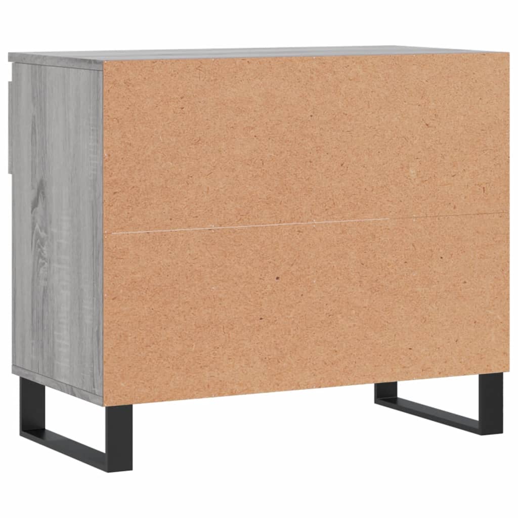 Sapateira 70x36x60 cm derivados de madeira cinzento sonoma