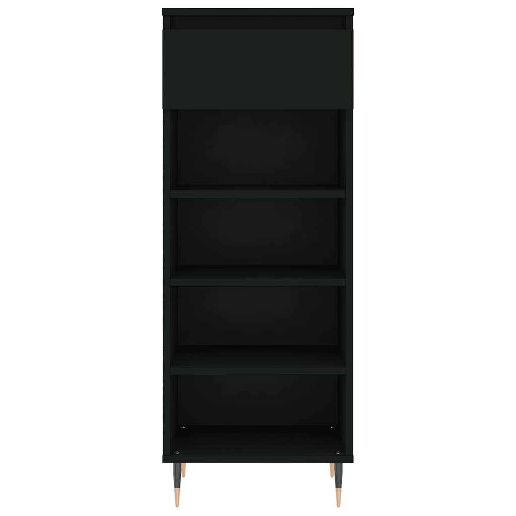 Sapateira 40x36x105 cm derivados de madeira preto