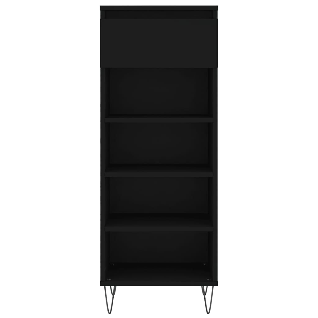 Sapateira 40x36x105 cm derivados de madeira preto