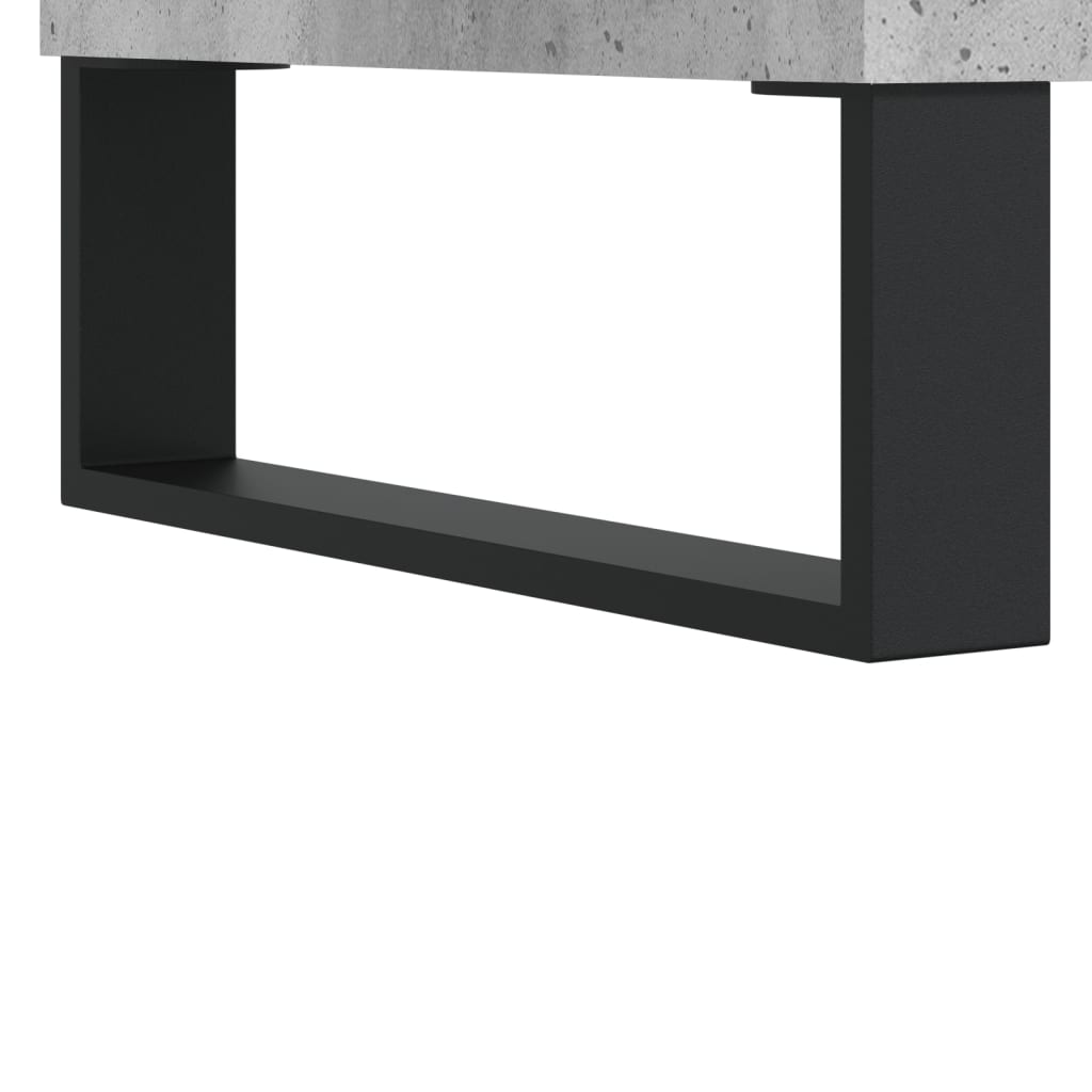 Sapateira 40x36x105 cm derivados de madeira cinzento cimento