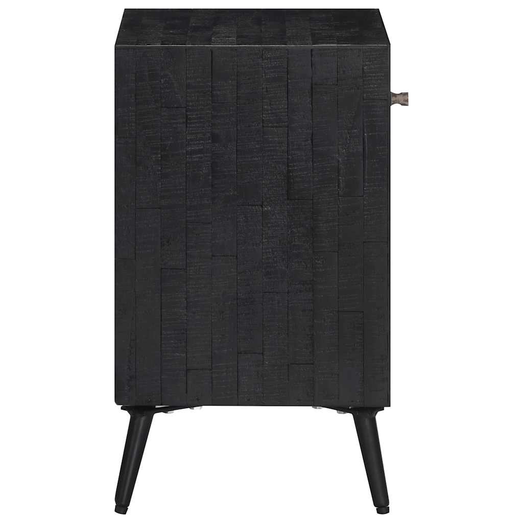 Mesa de cabeceira 40x30x50 cm madeira de teca maciça