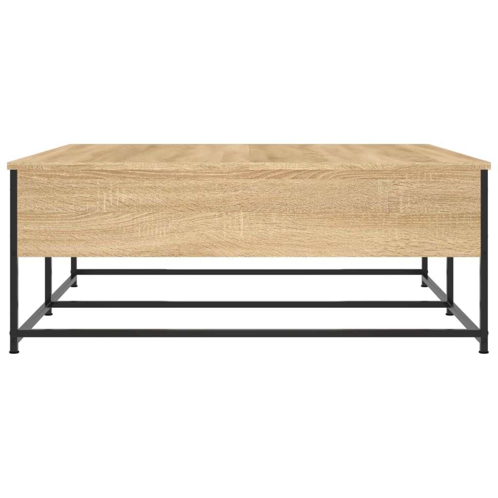 Mesa de centro 100x99x40 cm derivados madeira carvalho sonoma
