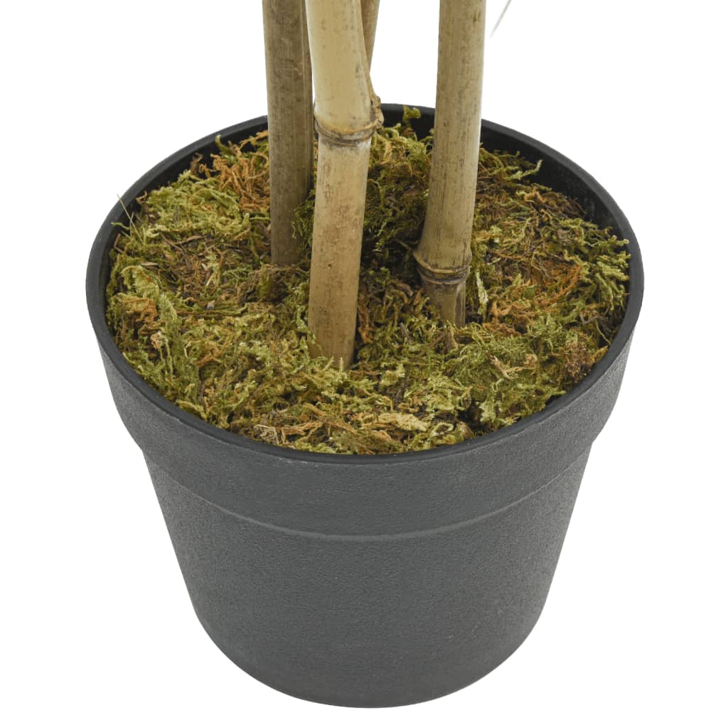 Árvore de bambu artificial 552 folhas 120 cm verde