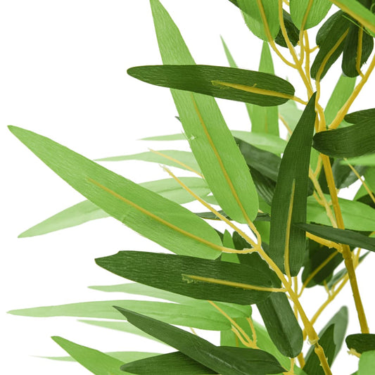 Árvore de bambu artificial 1288 folhas 180 cm verde