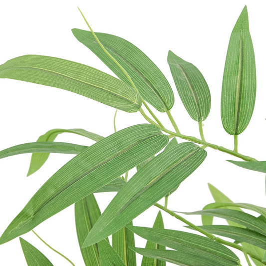 Árvore de bambu artificial 384 folhas 120 cm verde