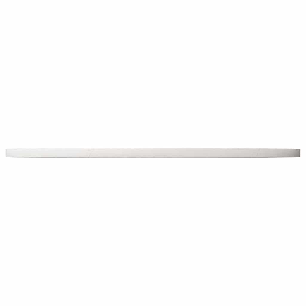 Tampo de mesa redondo Ø90x3 cm madeira de pinho maciça branco