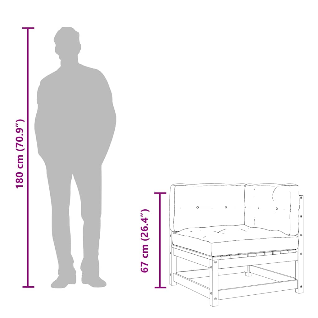 Poltrona tecido castanho