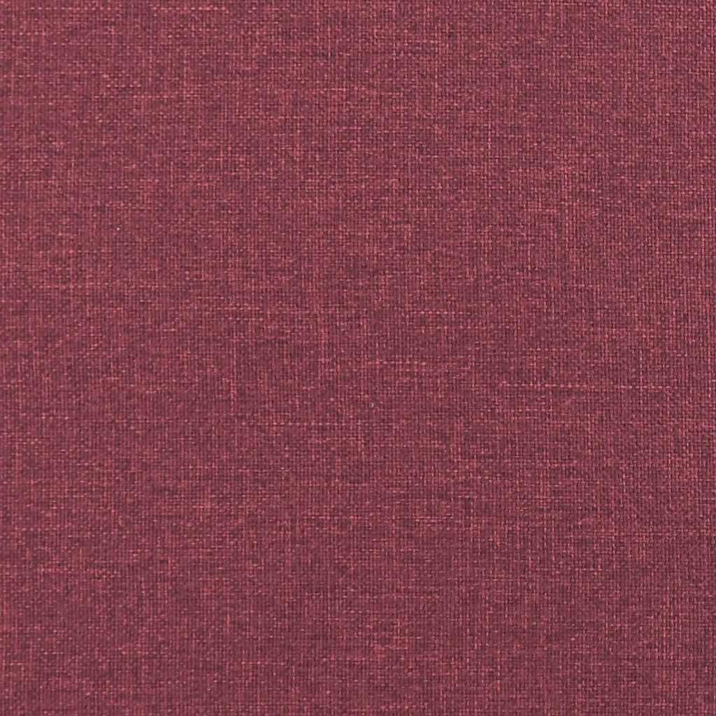 Poltrona tecido vermelho tinto