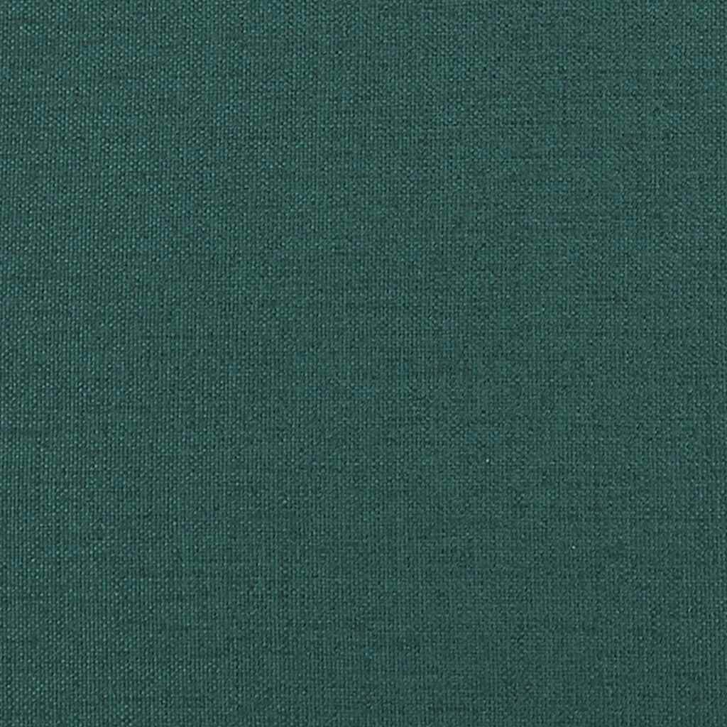 Banco c/ almofadões 113x64,5x75,5 cm tecido verde-escuro