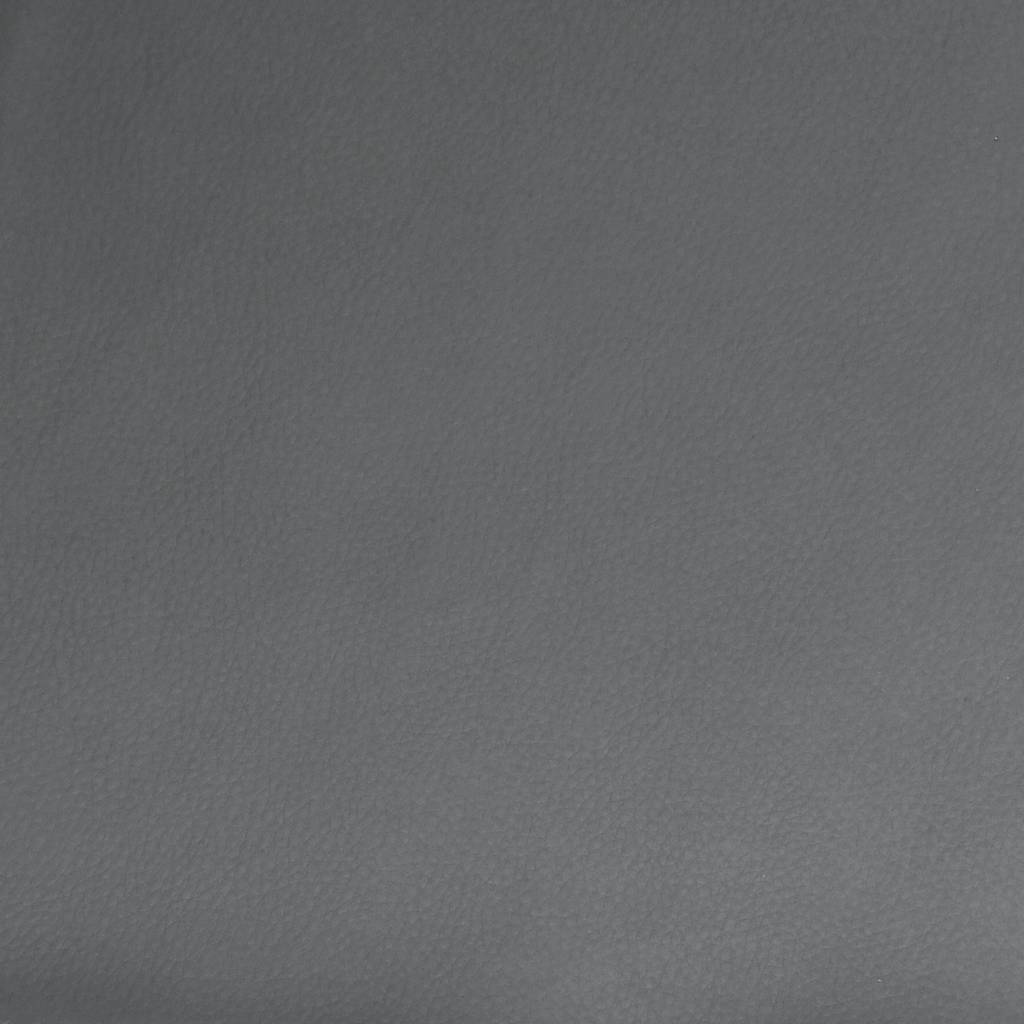 Poltrona reclinável couro artificial cinzento