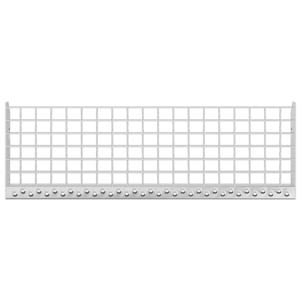 Degrau em grade 70x24x7 cm aço galvanizado