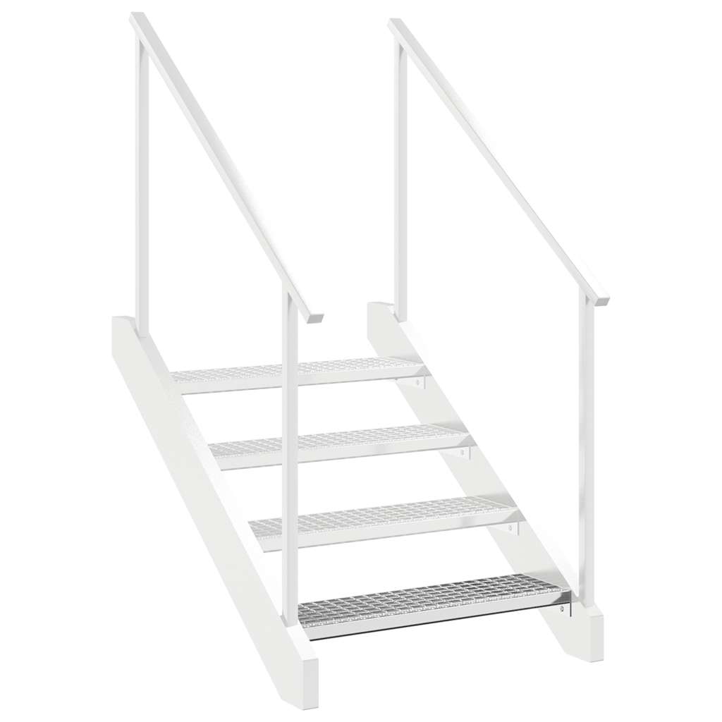 Degrau em grade 70x24x7 cm aço galvanizado