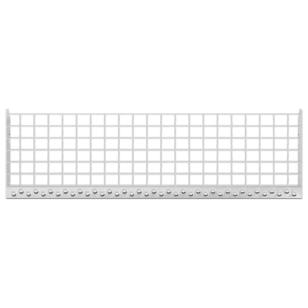 Degrau em grade 80x24x7 cm aço galvanizado