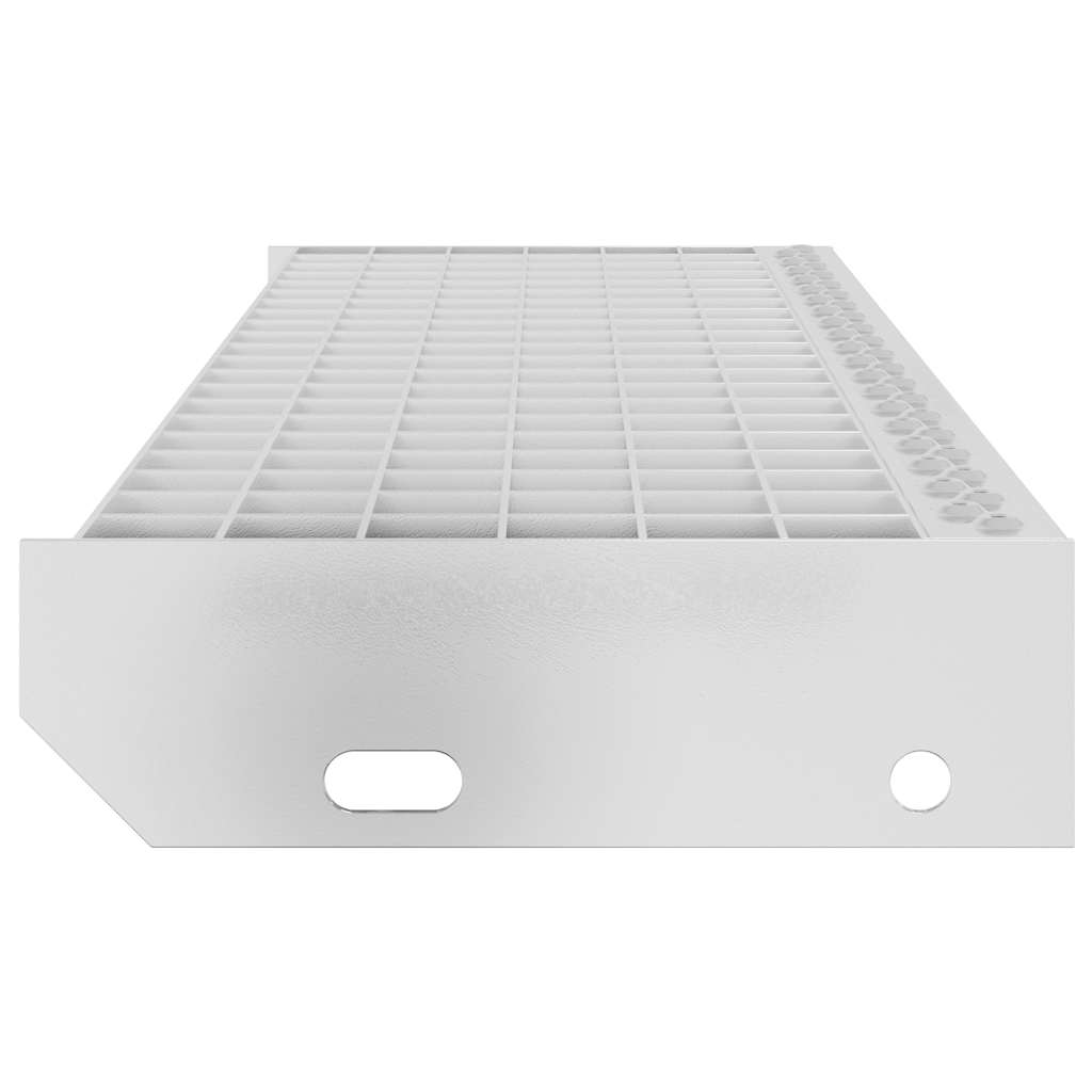 Degrau em grade 90x24x7 cm aço galvanizado