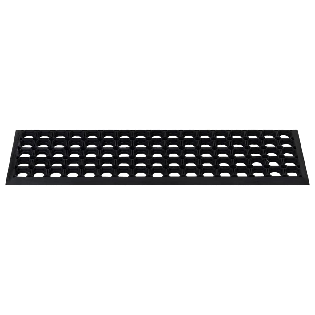 Tapetes de escada 5 pcs 25x75 cm borracha
