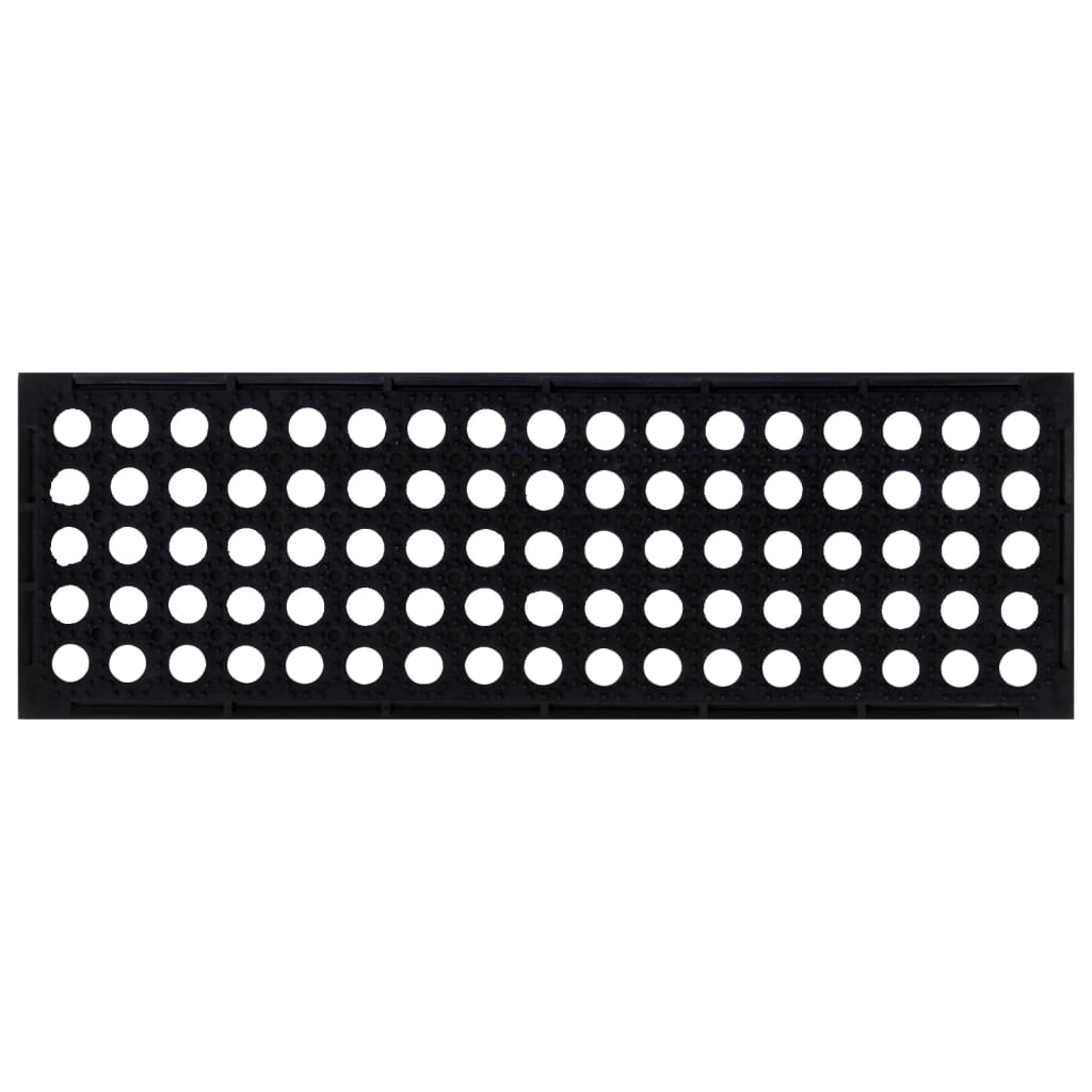 Tapetes para degraus de escada 10 pcs 25x75 cm borracha