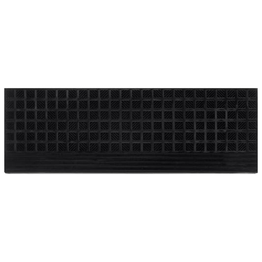 Tapetes para degraus de escada 10 pcs 25x75 cm borracha