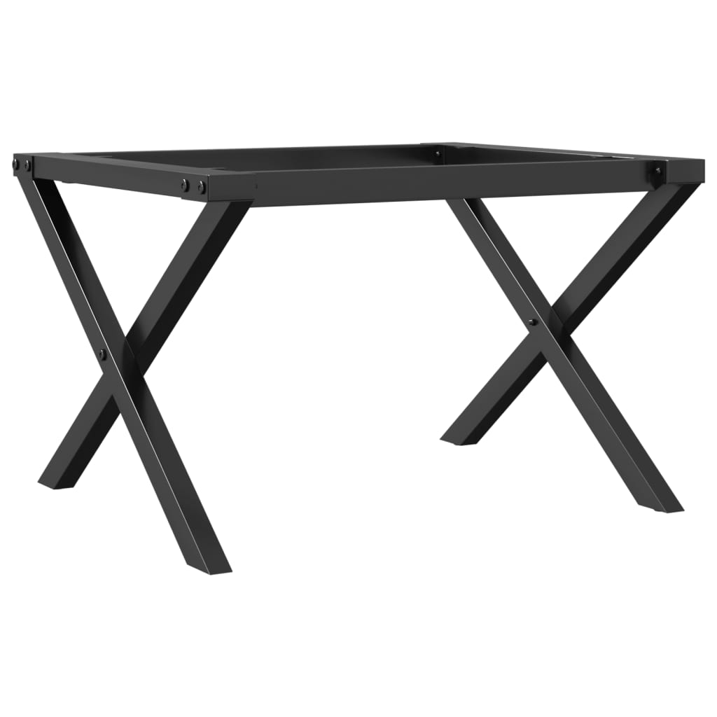 Pernas para mesa de centro estrutura em X aço