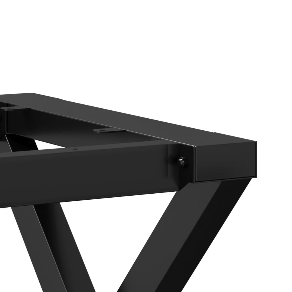 Pernas para mesa de centro estrutura em X aço