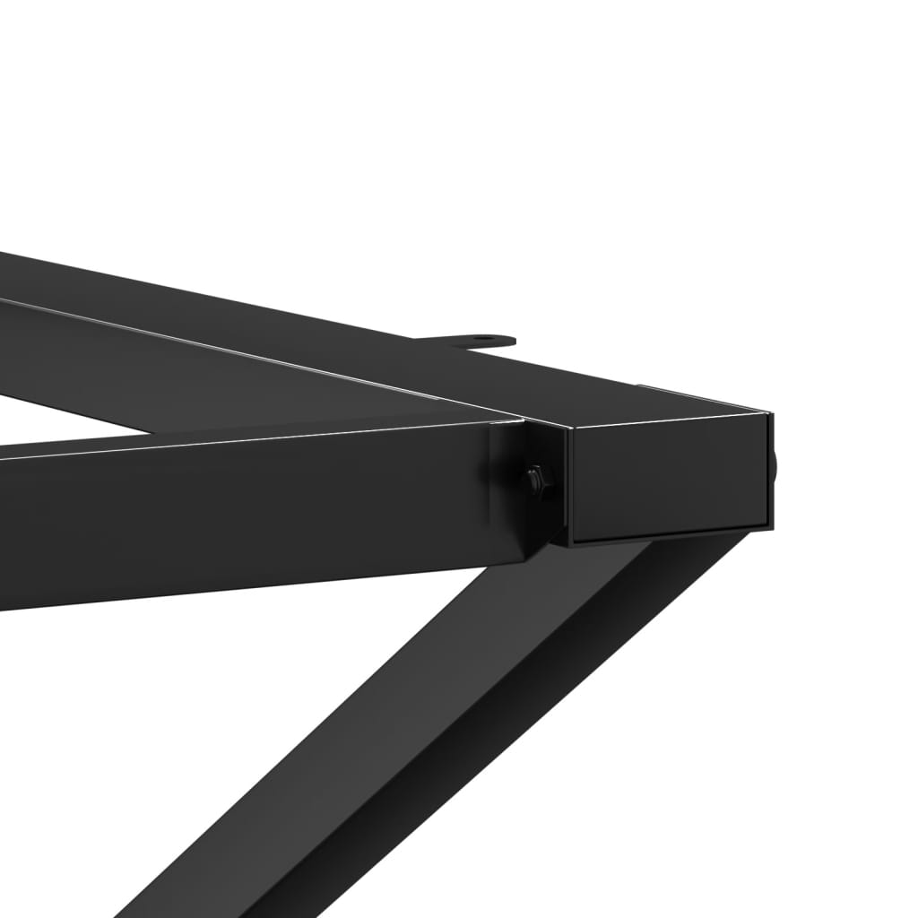 Pernas para mesa de jantar estrutura em X aço