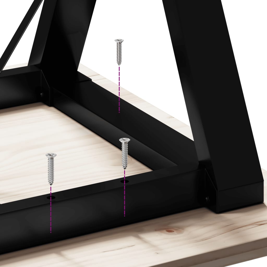 Pernas para mesa de jantar estrutura em Y aço