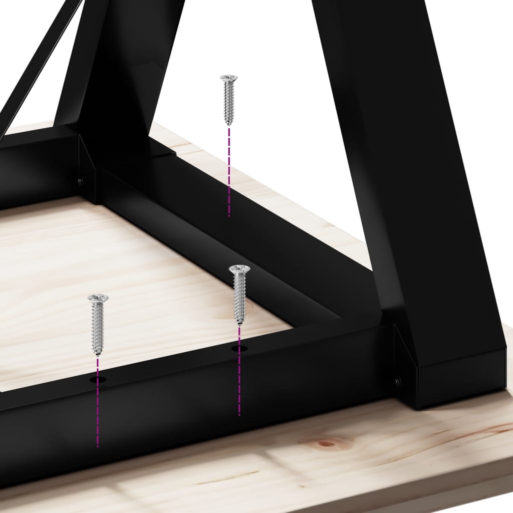 Pernas para mesa de jantar estrutura em Y aço