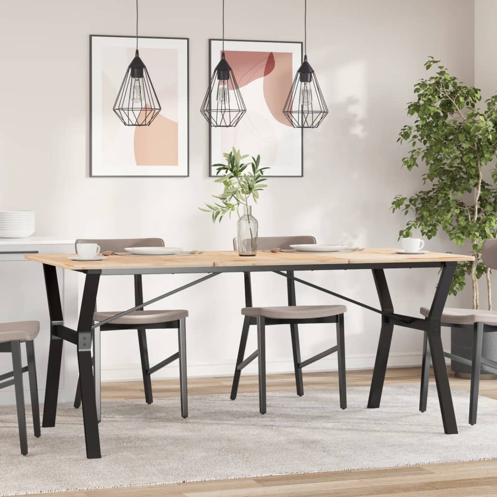 Pernas para mesa de jantar estrutura em Y aço