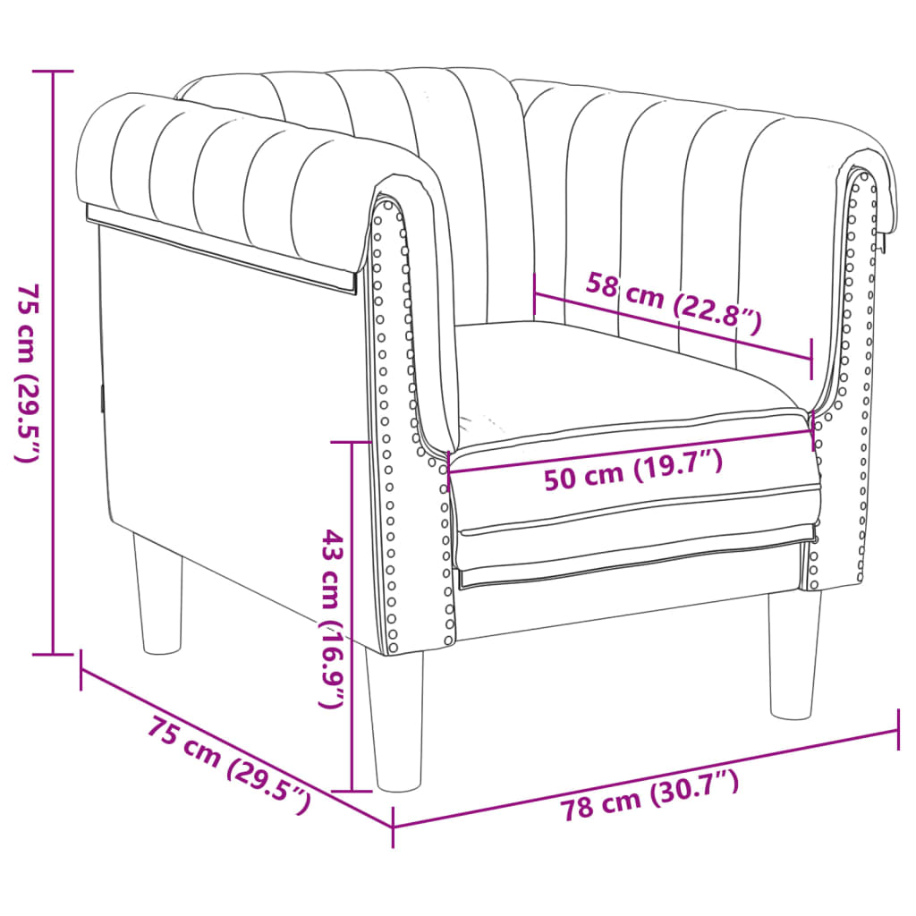 3 pcs conjunto de sofás veludo castanho