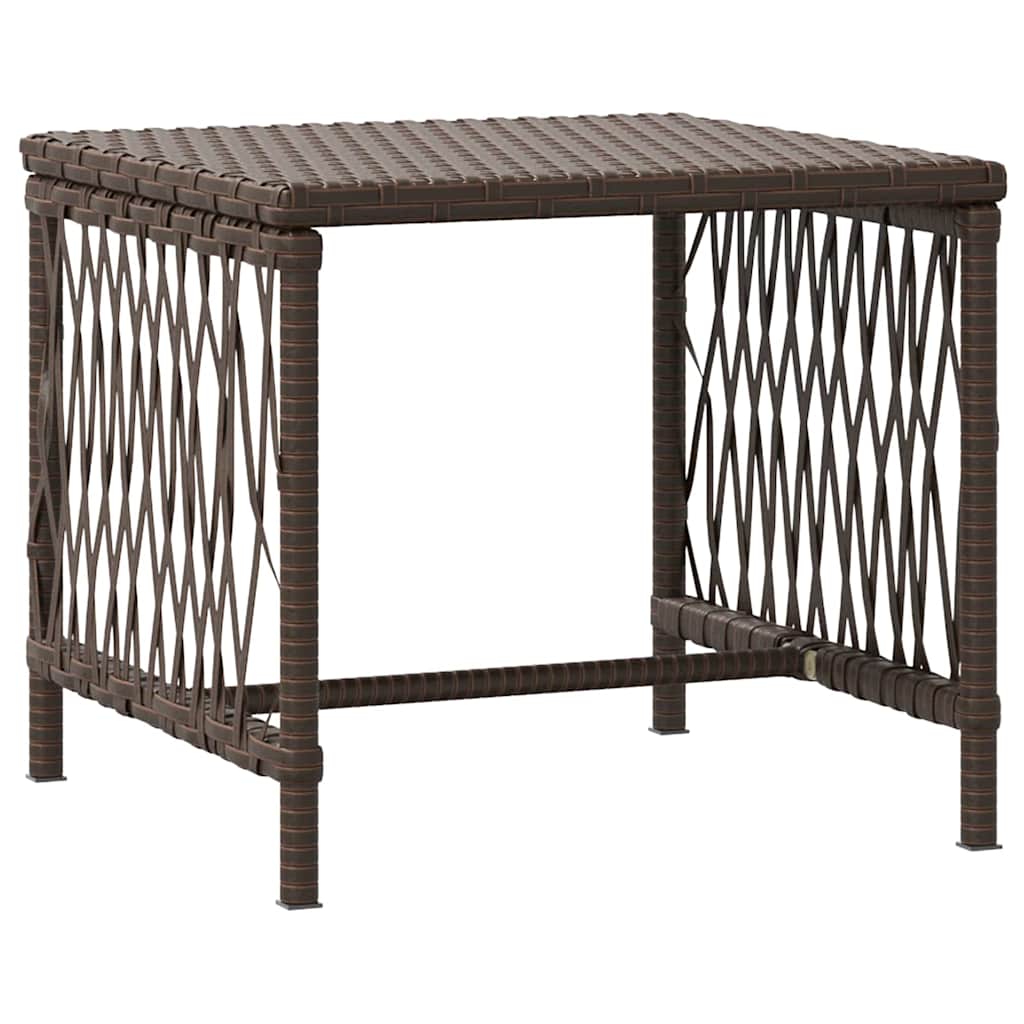 Espreguiçadeira 2-pessoa 2 pcs Castanho 35 x 35 x 32cm vime PE
