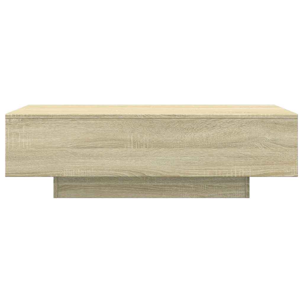 Mesa de centro 100x49,5x31 cm derivados madeira carvalho sonoma