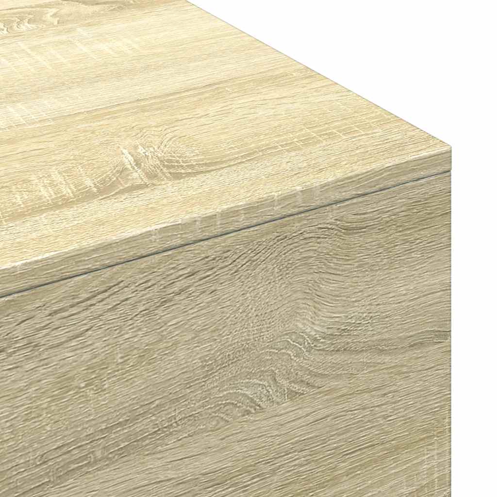 Mesa de centro 100x49,5x31 cm derivados madeira carvalho sonoma