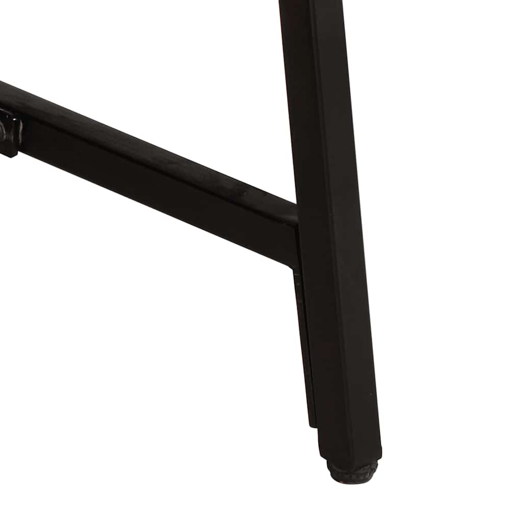 Mesa de jantar 140x70x75 cm madeira de mangueira maciça