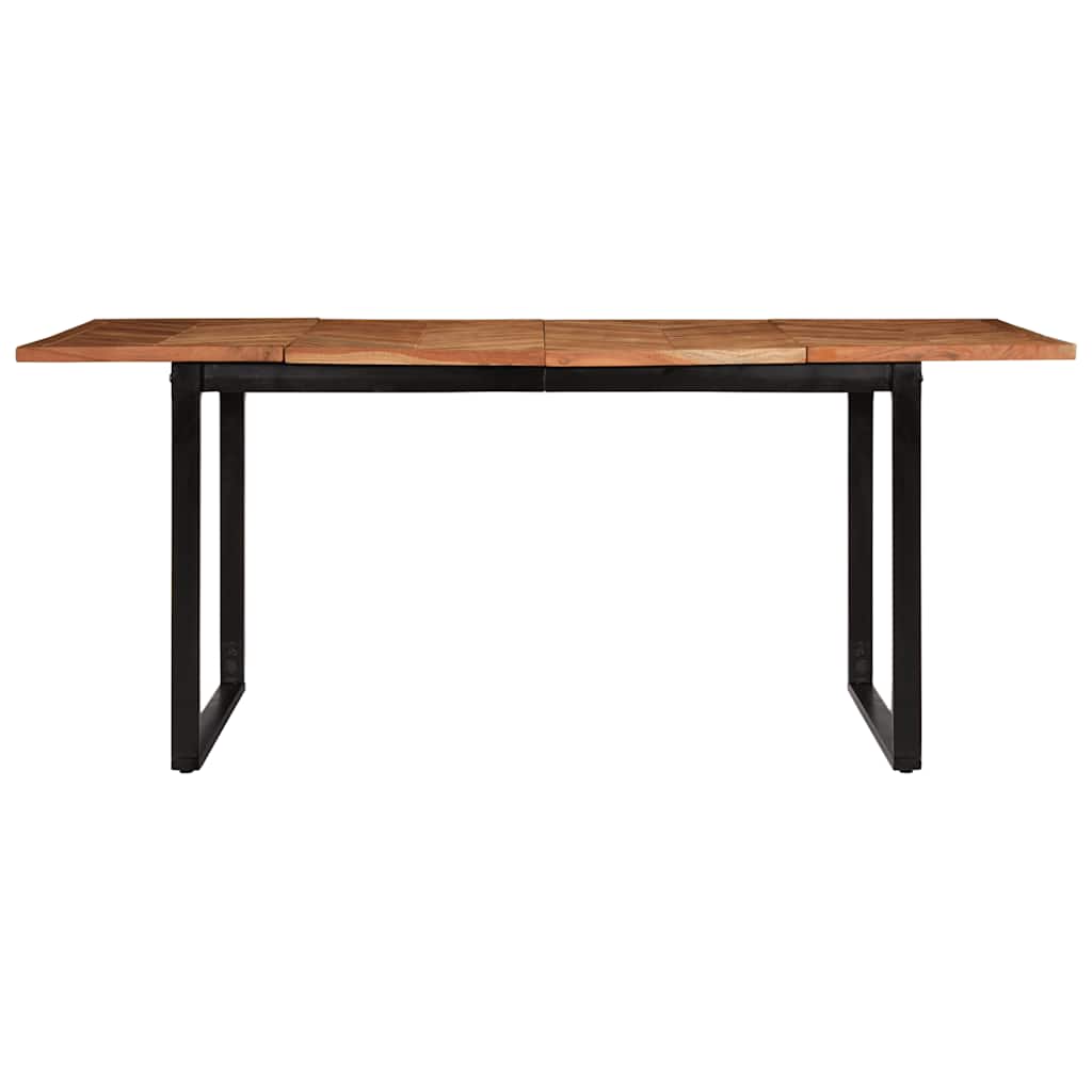 Mesa de jantar 180x90x75 cm madeira de acácia maciça