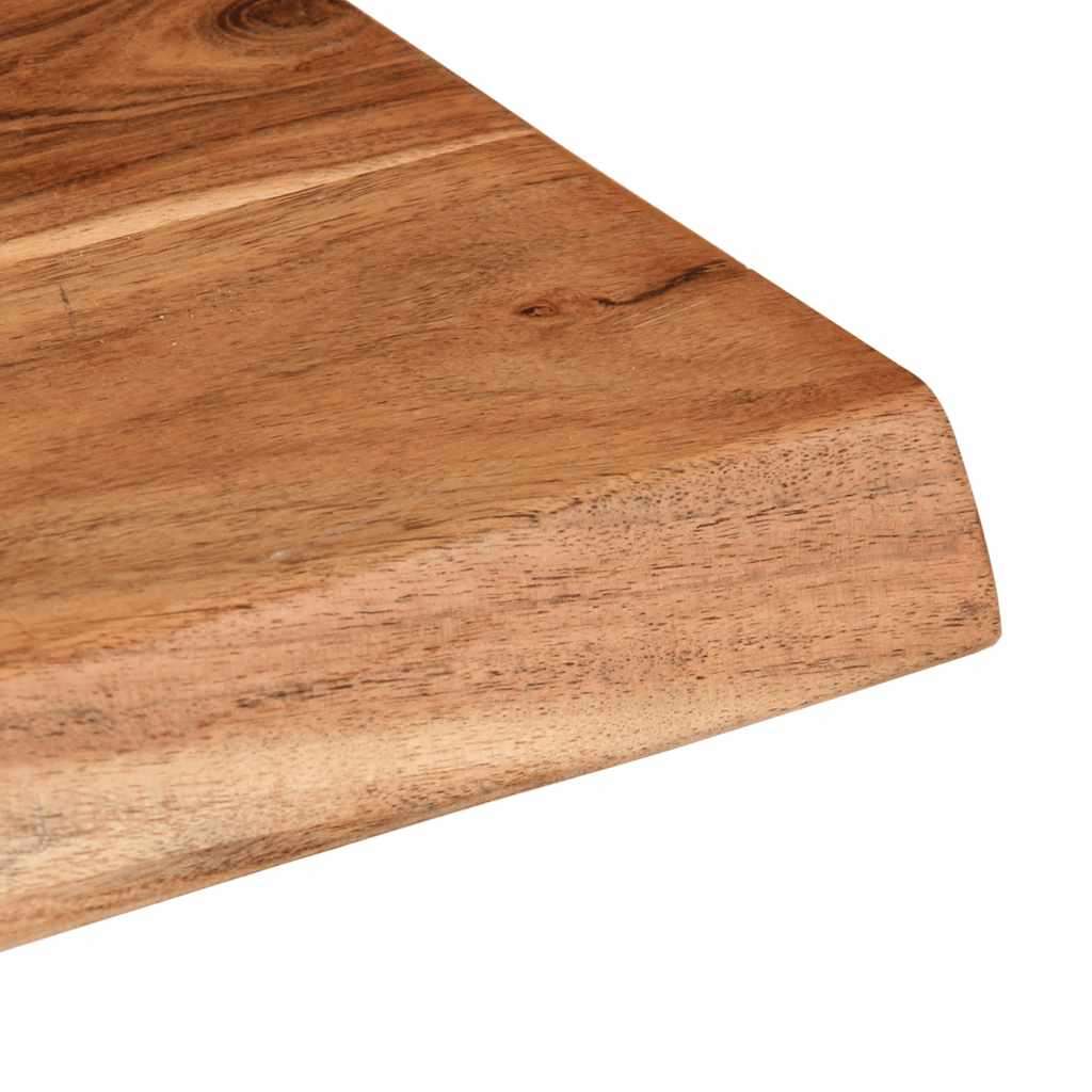 Prateleiras parede 2 pcs 60x20x3,5 cm madeira de acácia maciça