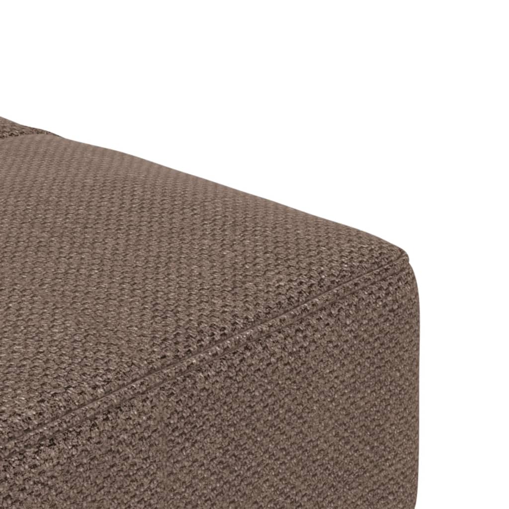 Sofá-cama 2 lugares c/ duas almofadas tecido cinza-acastanhado