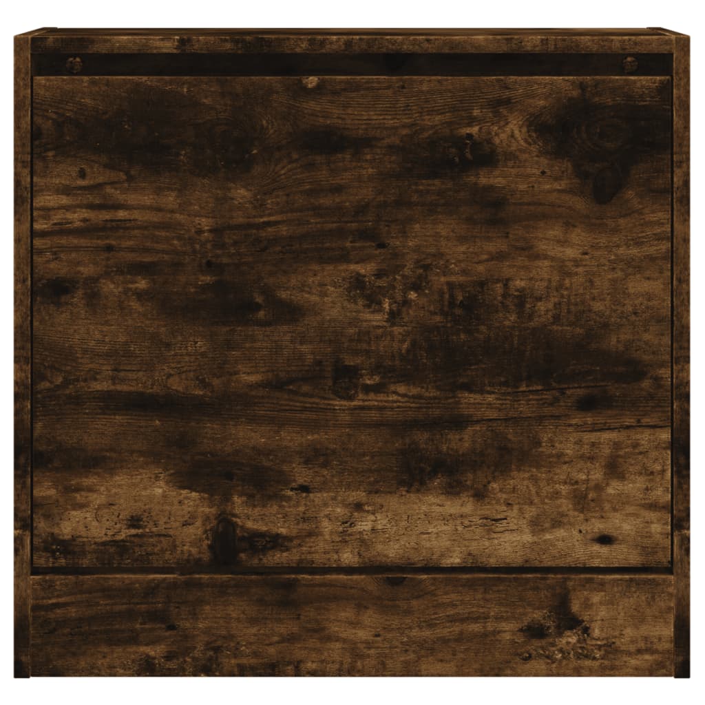 Sapateira 60x21x57 cm derivados de madeira carvalho fumado