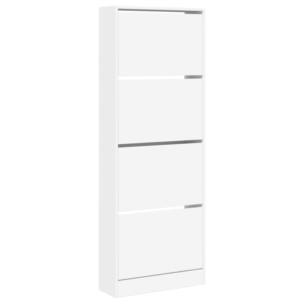 Sapateira 60x21x163,5 cm derivados de madeira branco