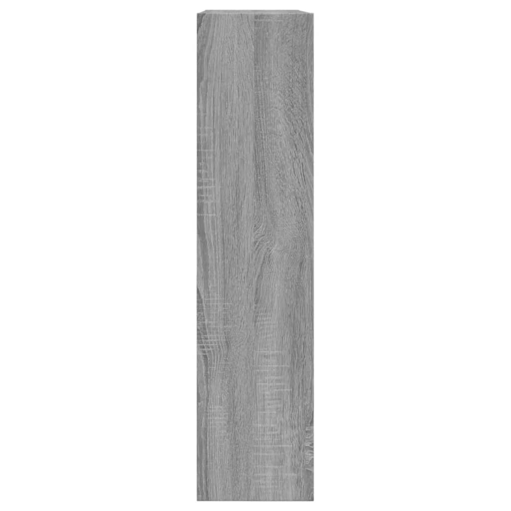 Sapateira 80x21x87,5 cm derivados de madeira cinzento sonoma