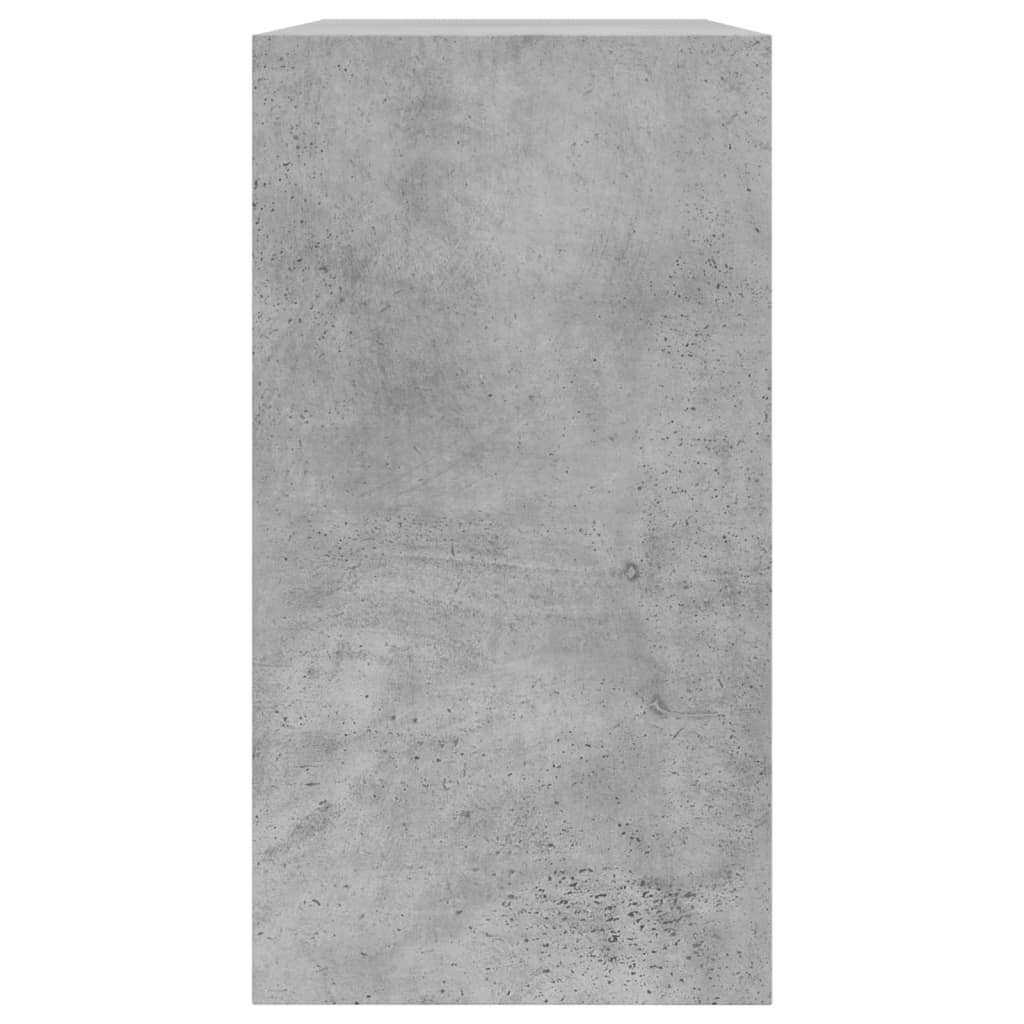 Sapateira 80x34x63 cm derivados de madeira cinzento cimento
