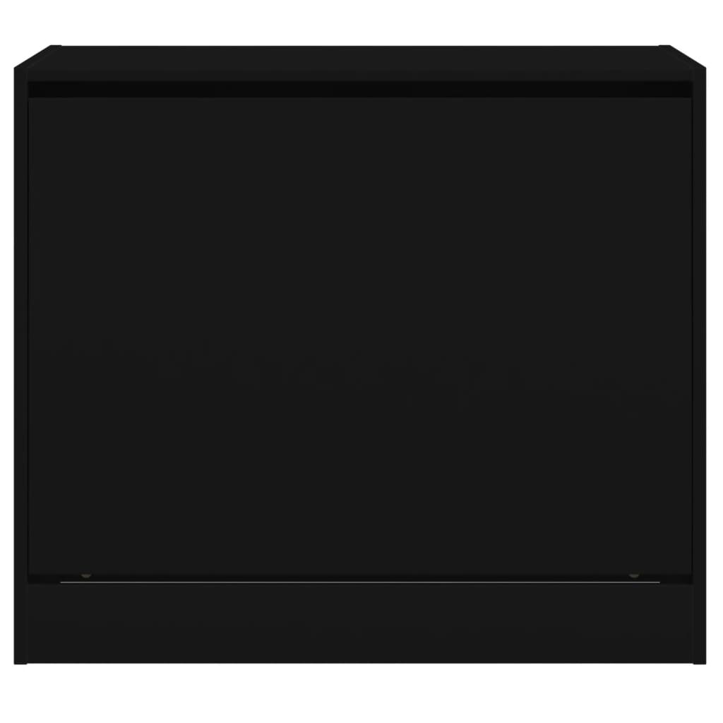 Sapateira 80x42x69 cm derivados de madeira preto