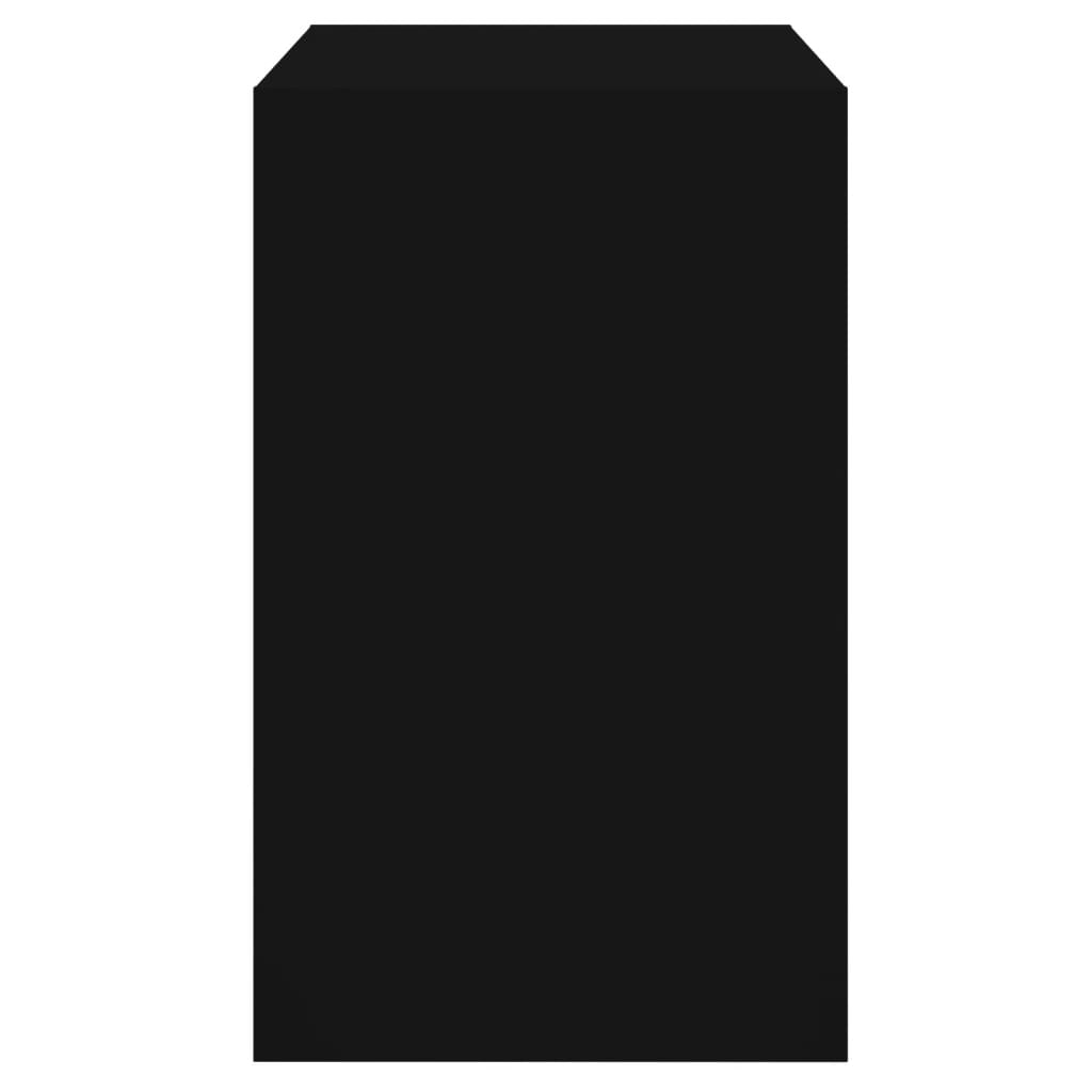 Sapateira 80x42x69 cm derivados de madeira preto