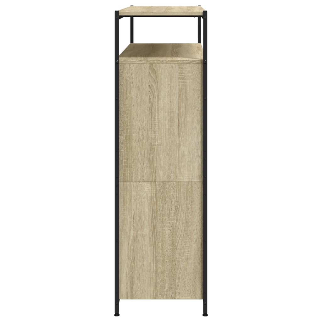 Sapateira c/ 4 gavetas articuladas 100x34x112cm carvalho sonoma