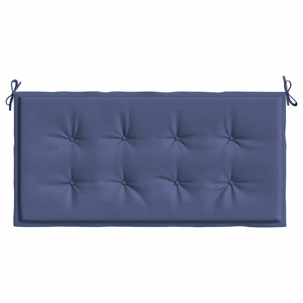 Almofadão p/ banco jardim 120x50x4cm tecido oxford azul-marinho