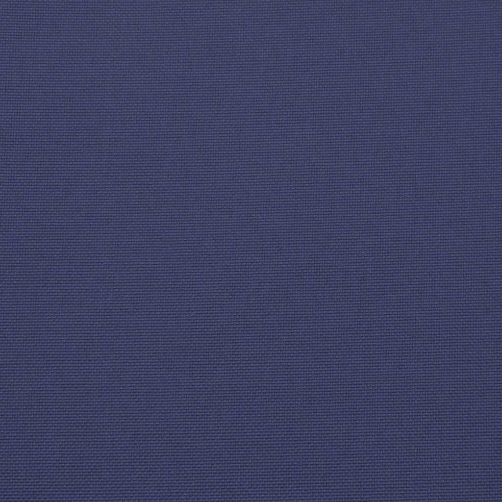Almofadão p/ banco jardim 150x50x4cm tecido oxford azul-marinho