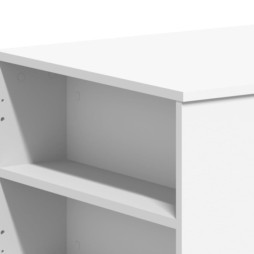 Mesa de centro 102x55x42 cm derivados de madeira branco