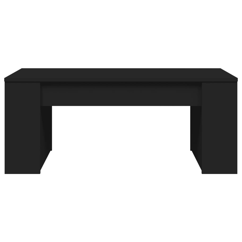Mesa de centro 102x55x42 cm derivados de madeira preto