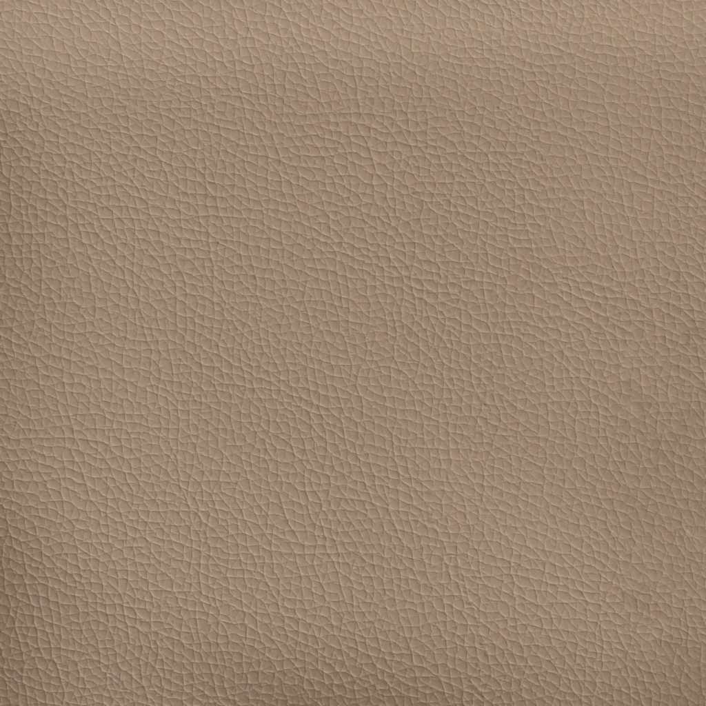 Sofá chesterfield 3 lugares couro artificial cappuccino