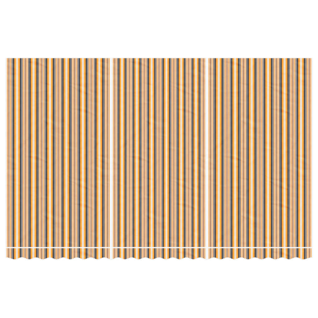 Tecido de substituição para toldo 5x3 m riscas multicor