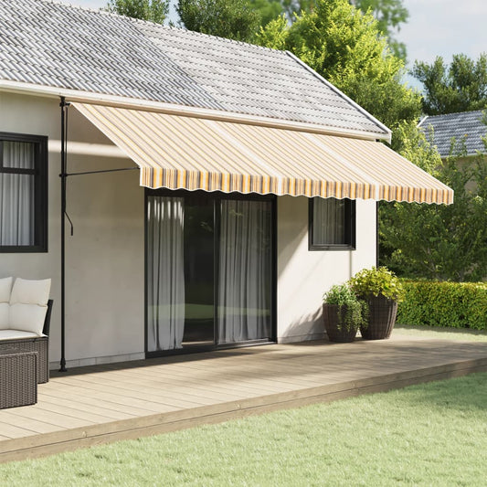 Tecido de substituição para toldo 5x3 m riscas multicor